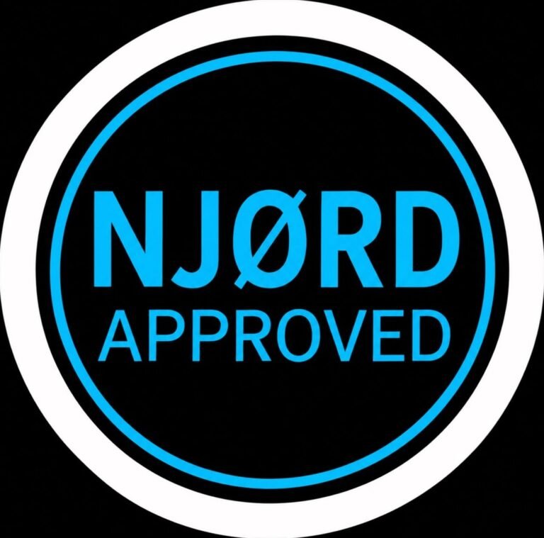 NJØRD Approved carpet cleaning technician badge