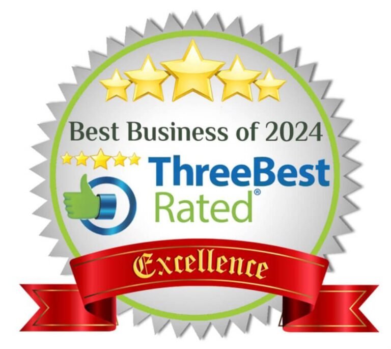 ThreeBest Rated Best Business of 2024 award