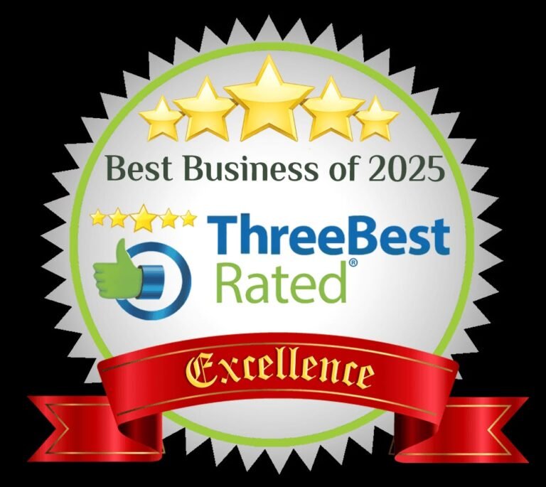 ThreeBest Rated Best Business of 2025 award