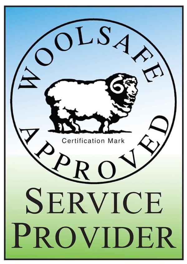 WoolSafe Approved Service Provider mark
